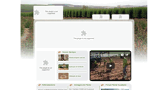 Desktop Screenshot of eucaflorareflorestamento.com.br
